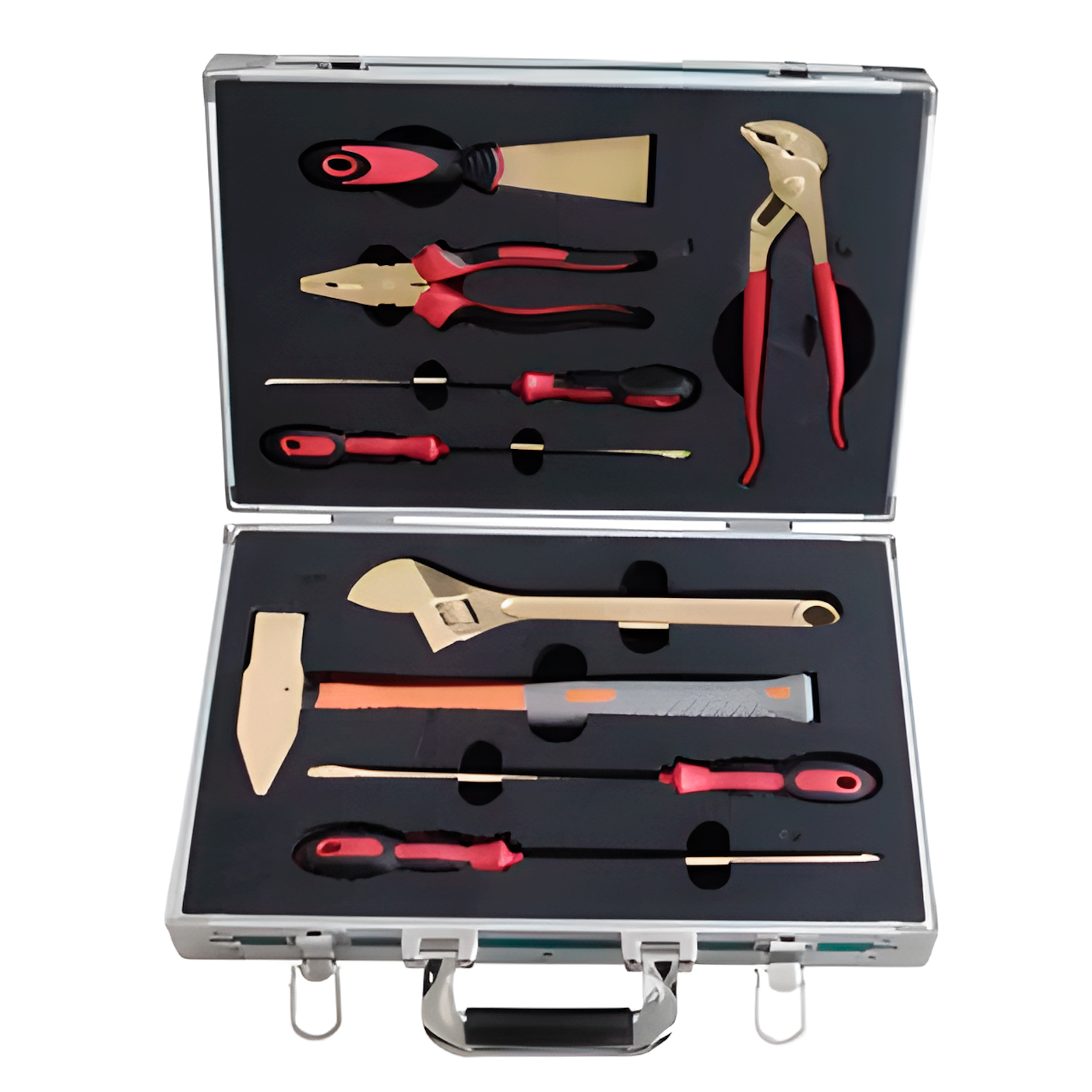 Набор взрывобезопасного инструмента (9 предметов) BeCu № Е-9, HORTZ