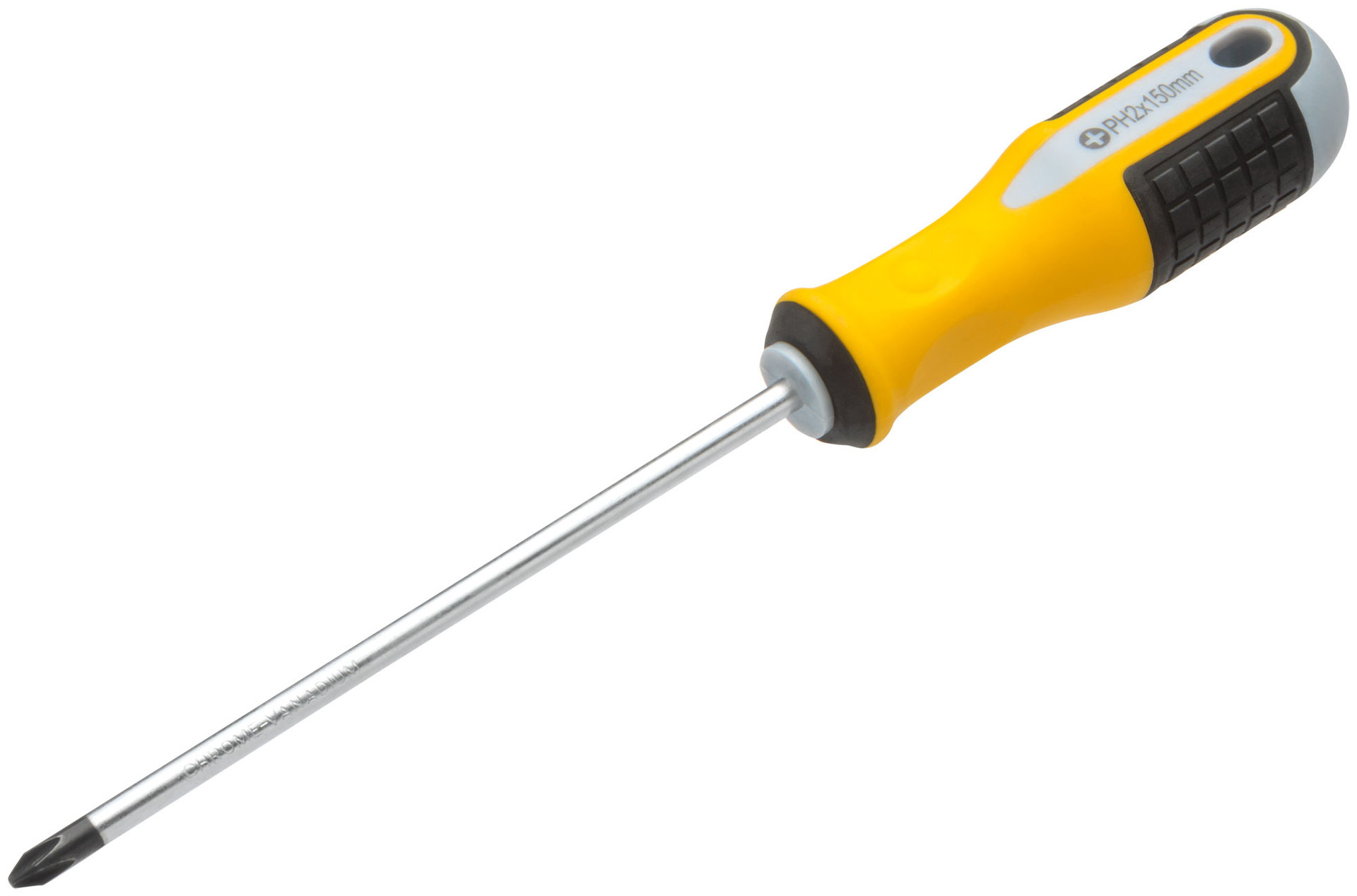 Отвертка Старт, CrV сталь, прорезиненная ручка 6х150 мм РН2 (55178)