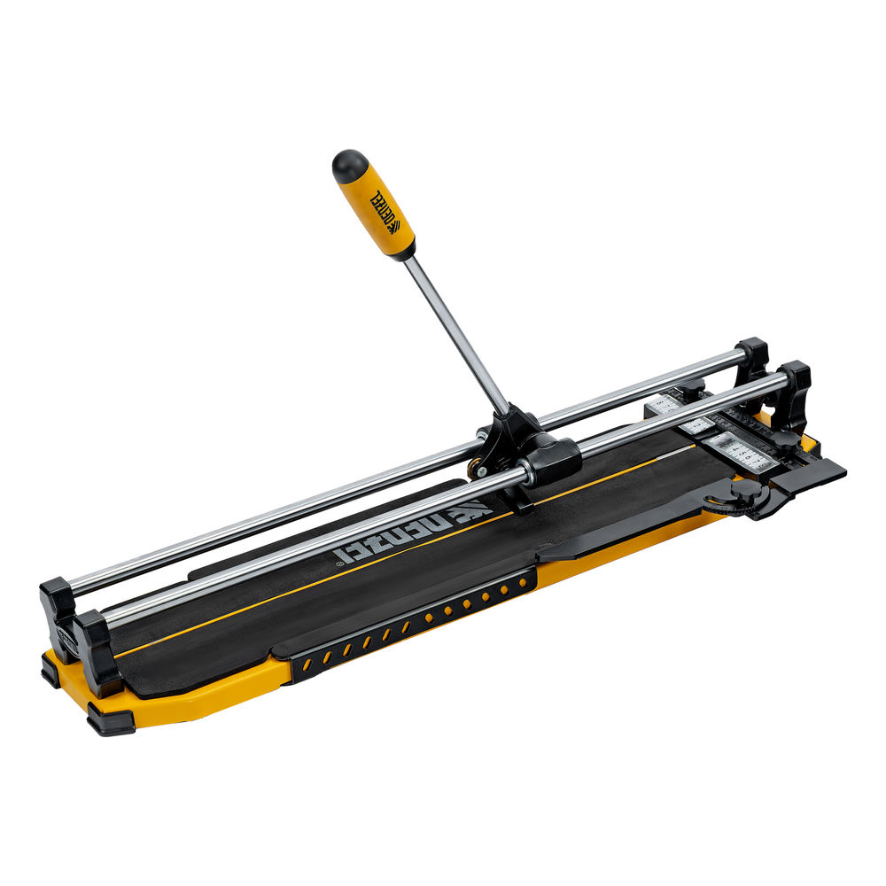 Плиткорез 600х14мм, цельнометал. напр., каретка на подш., стальная станина, рукоятка-пенал Denzel (877008)