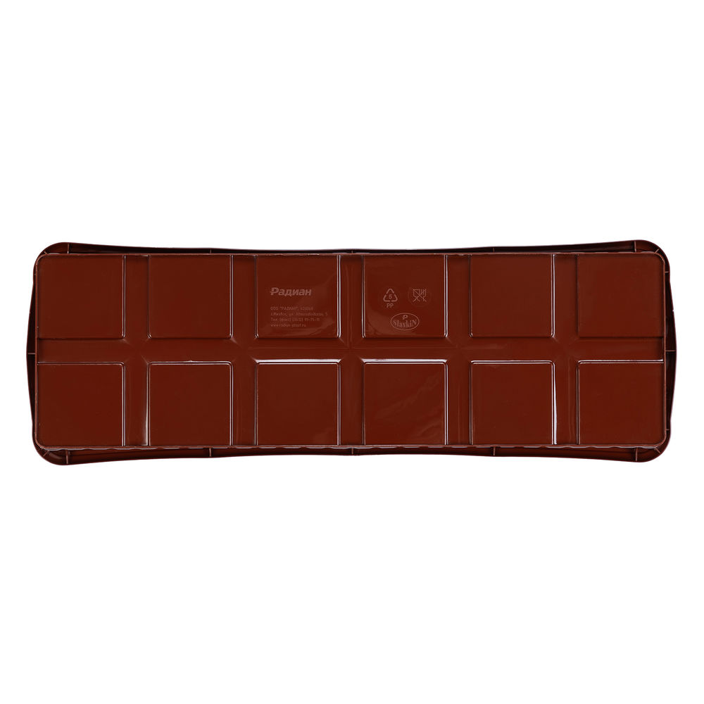 Поддон для рассады 470х166х82 мм, пластиковый, 3 шт, под 12 горшочков 250 мл. Palisad (643443)