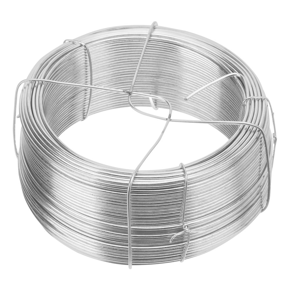 Проволока стальная, оцинкованная 1.5 мм, длина 50 м Сибртех (47754)