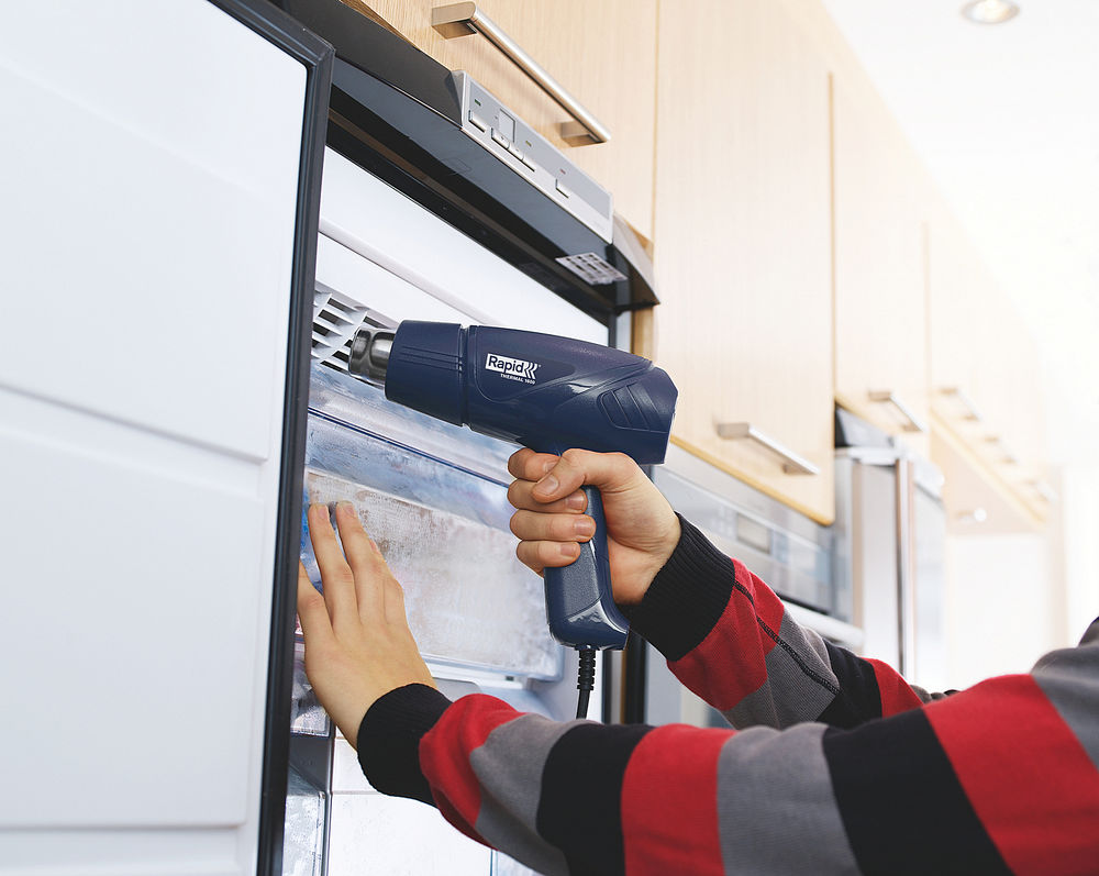 Фен строительный R:Hot Air Gun 1600 Вт, 60°C / 550 °C, 280 л/мин RAPID 24359800