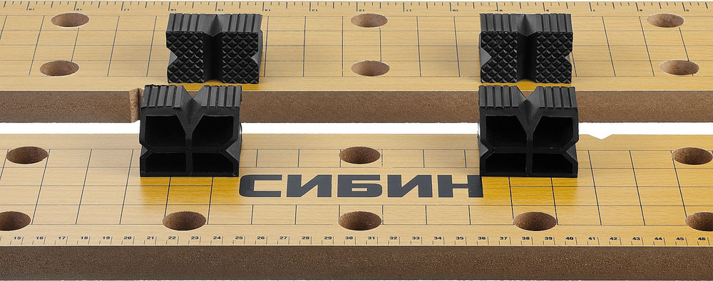 Складной столярный верстак 605х635х780 мм СИБИН 38723