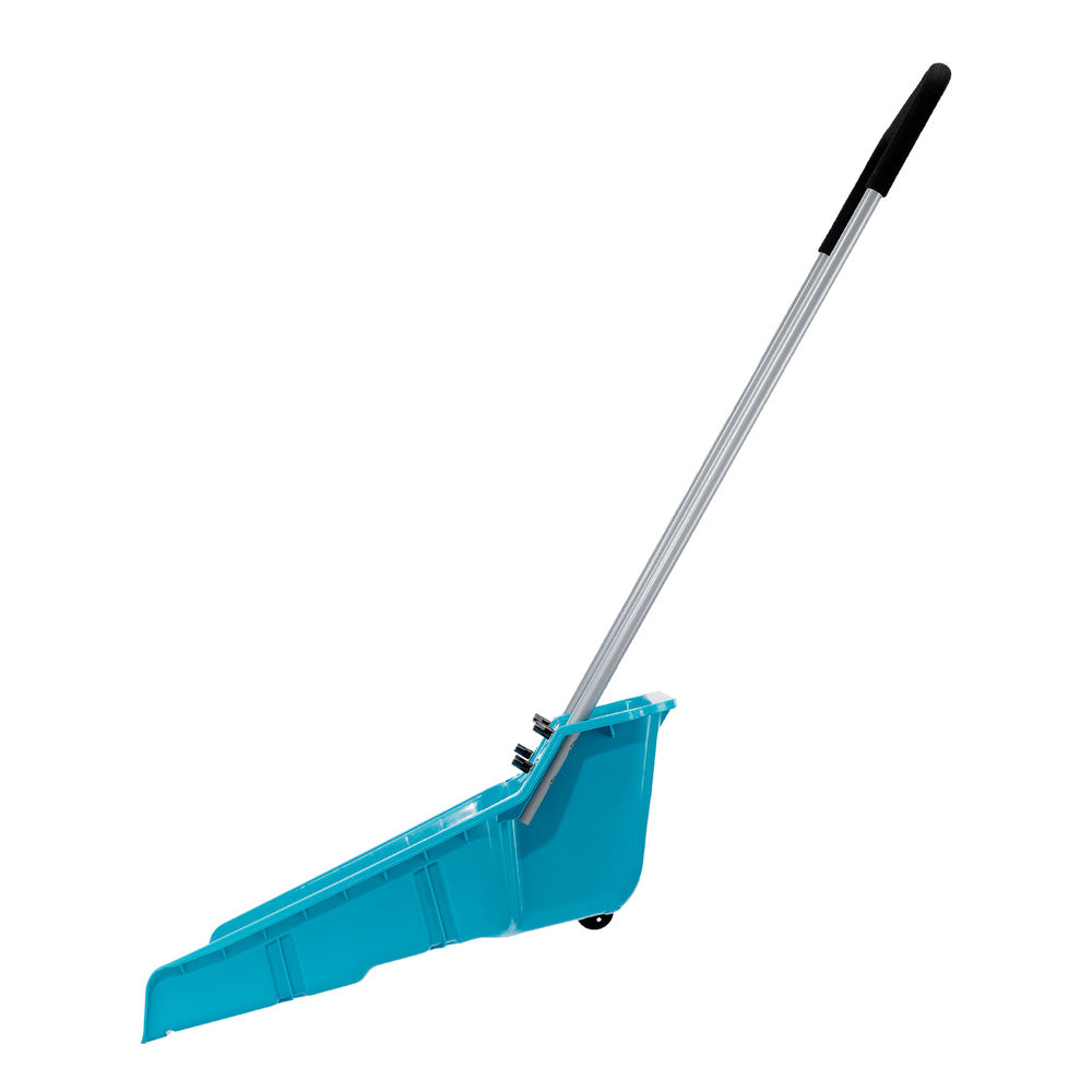 Скрепер-волокуша для уборки снега, полипропилен, колеса, 595х715х1445мм, рукоятка с ПВХ, LUXE Palisad (61694)