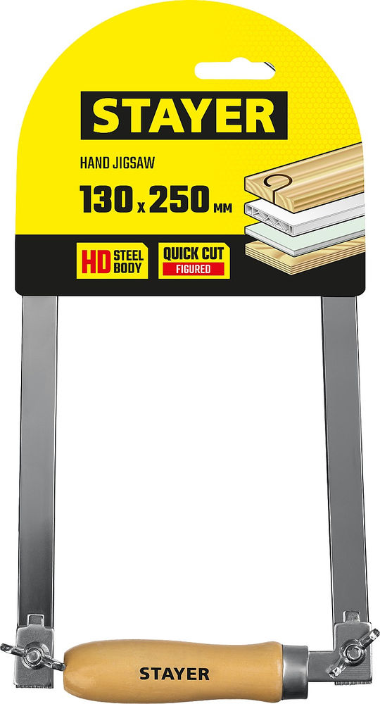 Лобзик ручной 130 х 250 мм STAYER 1530-25_z02