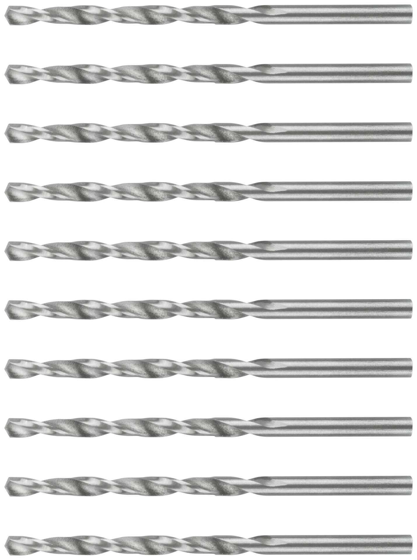 Сверла по металлу HSS полированные 3,2 мм (10 шт.) (33732)