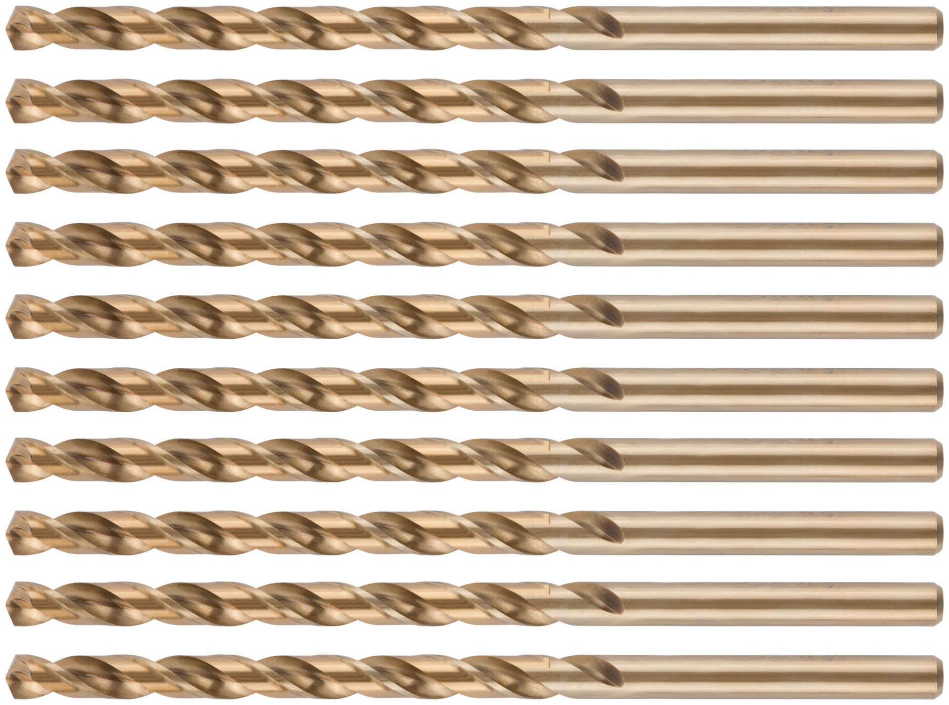 Сверло по металлу удлиненное CUTOP Profi с кобальтом 5%, 7,5 х 156 мм (10 шт.) (48-75-156)