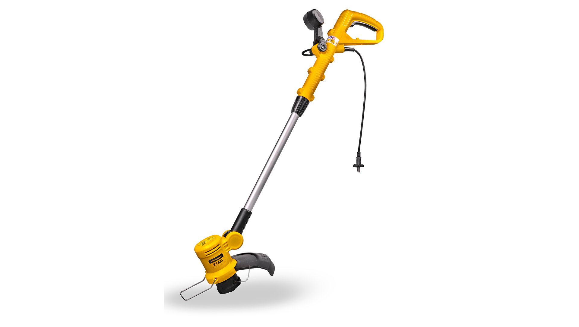 Триммер электрический CHAMPION ET351 (телескоп.прям.380Вт 1,48кг нижний двигатель, корд 1,2мм) (ET351)