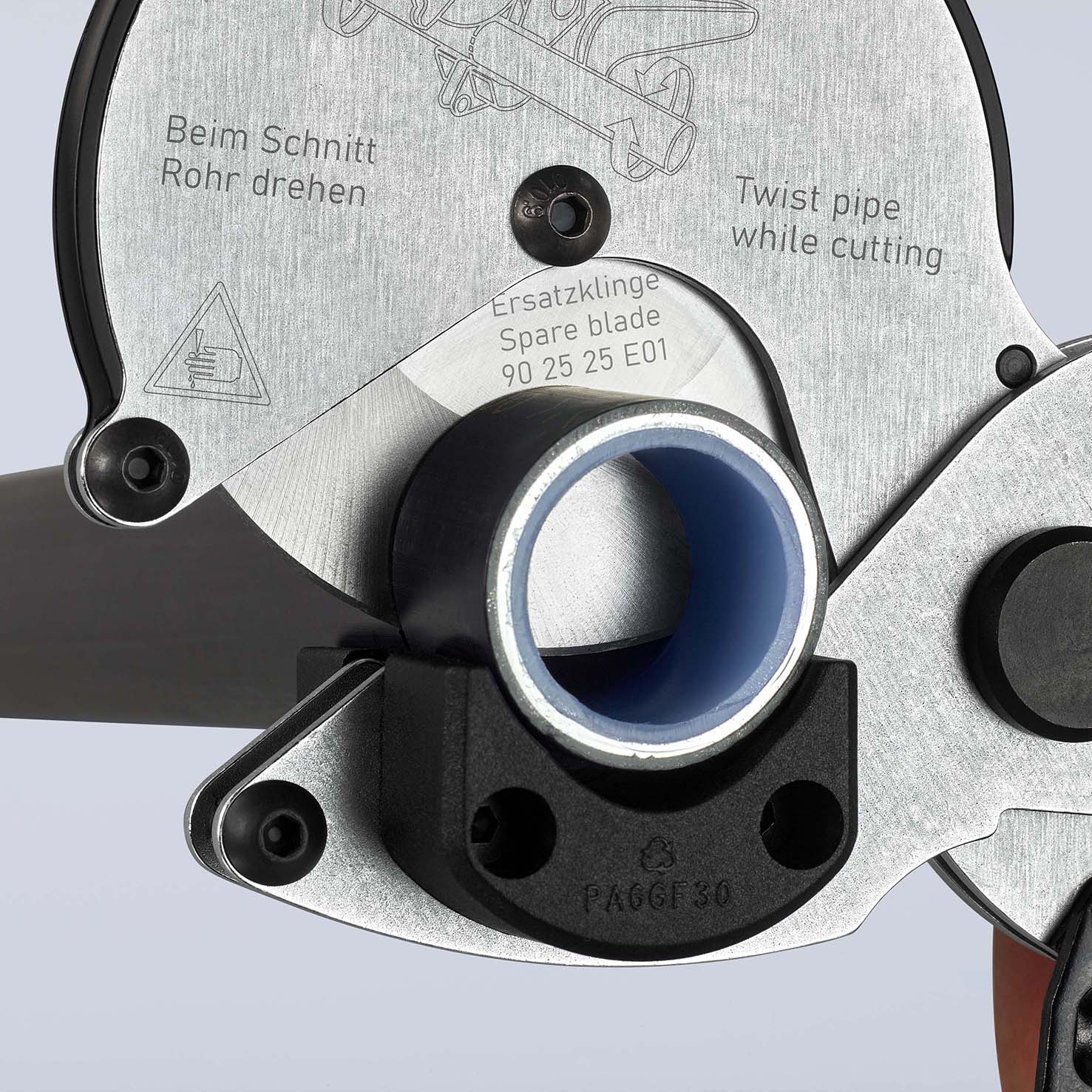 Труборез-ножницы для композитных и пластиковых труб, O 26 мм (KN-902525)