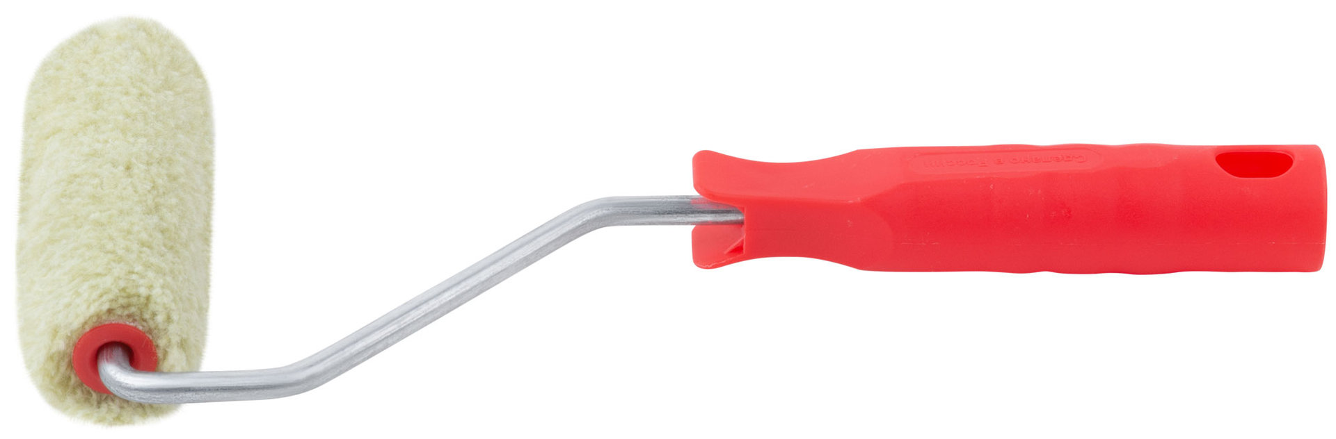 Валик полиакриловый мини зеленый, диам.15/37 мм, ворс 11 мм, 110 мм (02708)