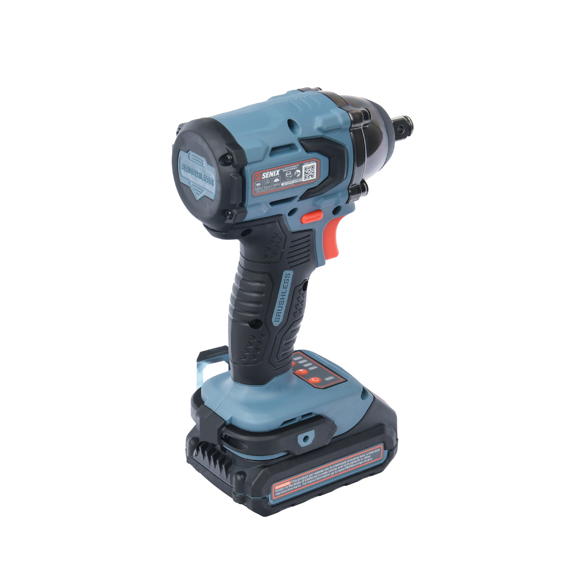 Импульсный гайковерт 1/2, 330 Нм, 1х4Ач, ЗУ, кейс X2 20В