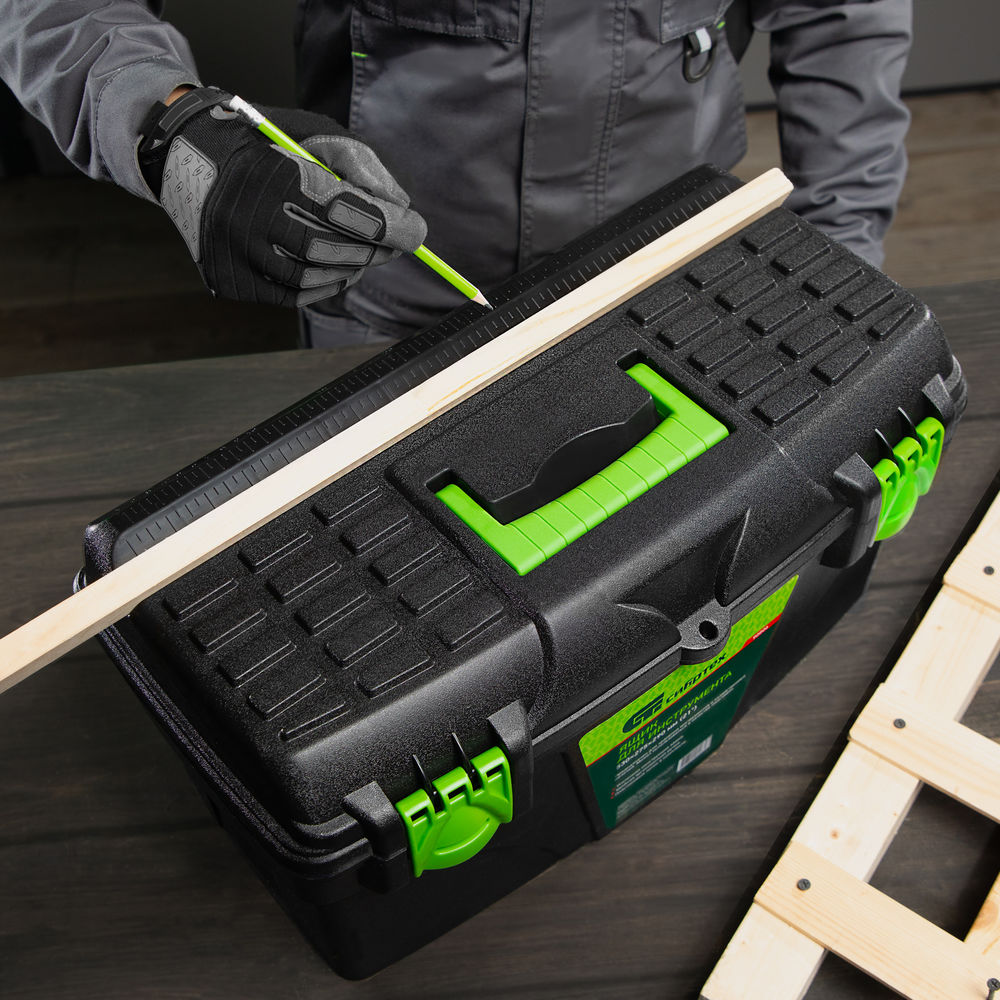 Ящик для инструмента, 530 х 275 х 290 мм, 21, пластик Сибртех