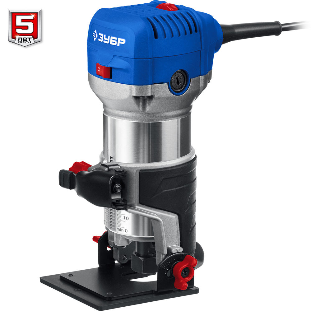 Фрезер кромочный 750 Вт сумка 3 основания Профессионал ЗУБР ФПК-750Н