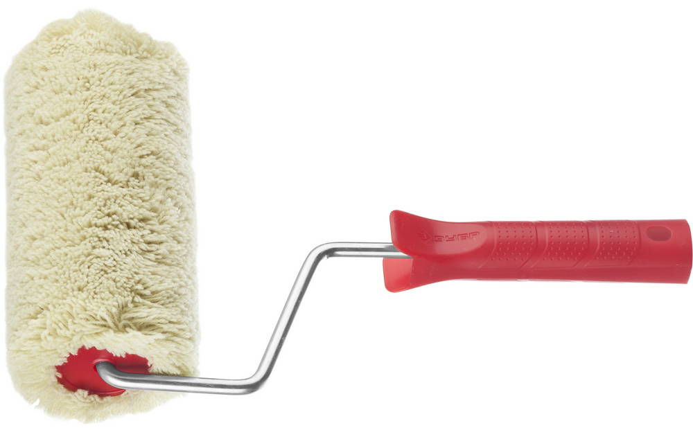 Валик малярный 58 х 240 мм, бюгель 8 мм, ворс 18 мм, полиакрил, все виды ЛКМ СИНТЕКС ЗУБР 03506-25