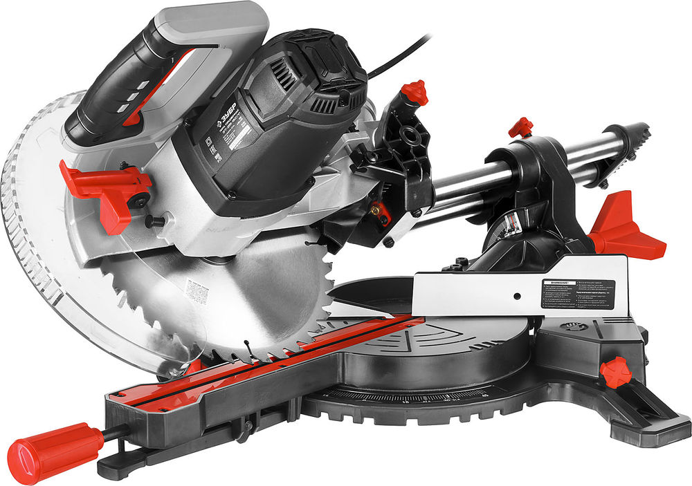 Пила торцовочная d 255 х 30 мм 1800 Вт с протяжкой ЗУБР ЗПТ-255-1800 ПЛ ЗПТ-255-1800 ПЛ