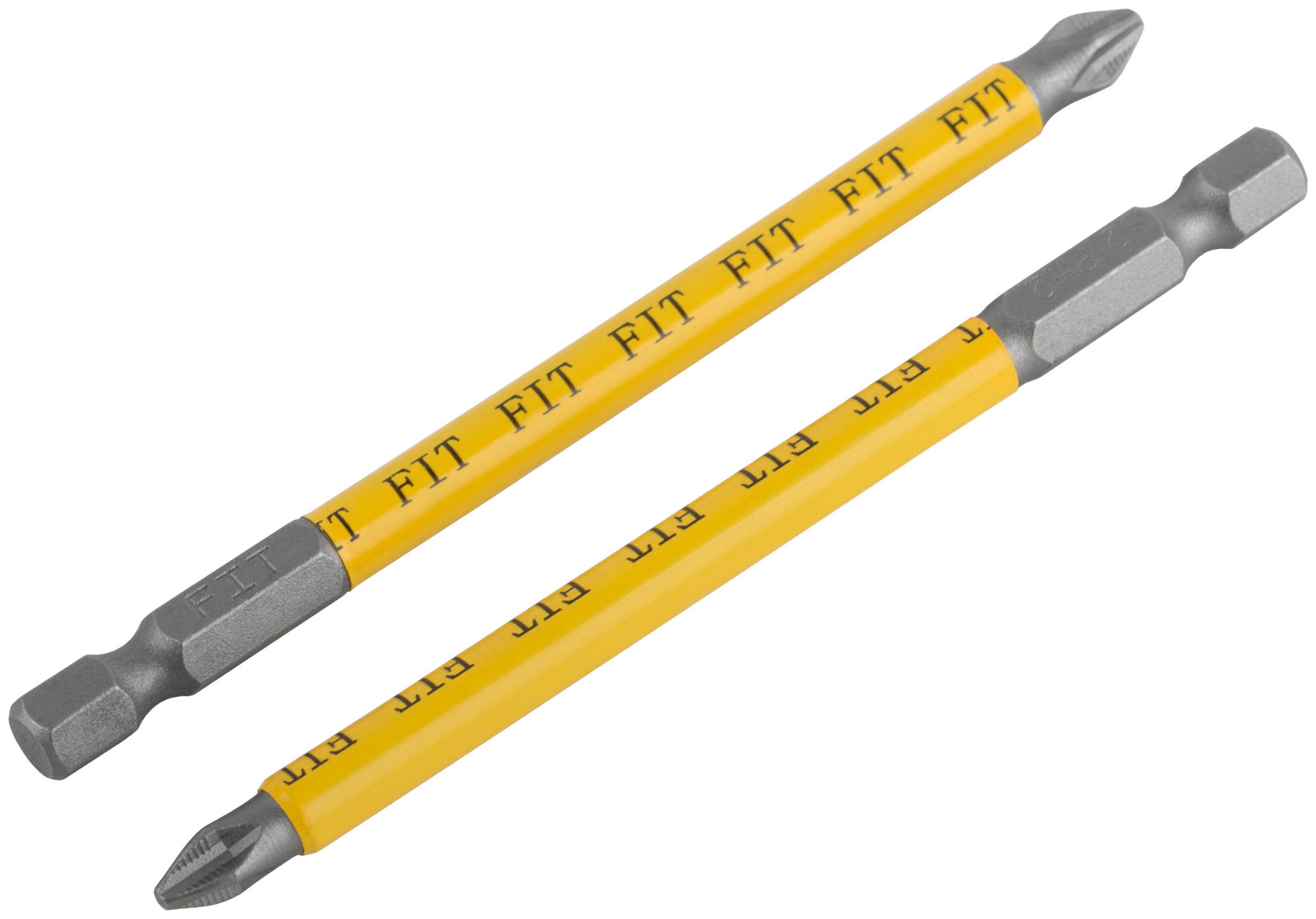 Биты кованые, сталь S2, односторонние 100 мм PH2, Профи 10 шт., блистер (57529)