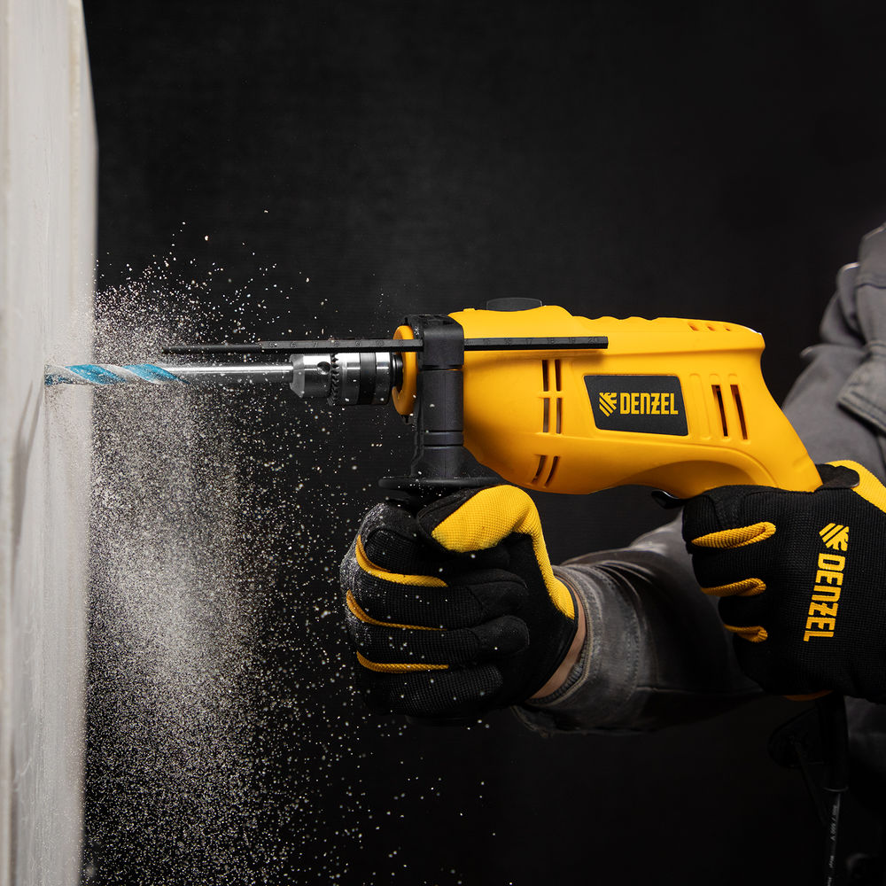 Дрель ударная ID-550, 550 Вт, 0-2900 об/мин, 46400 уд/мин Denzel (26302)