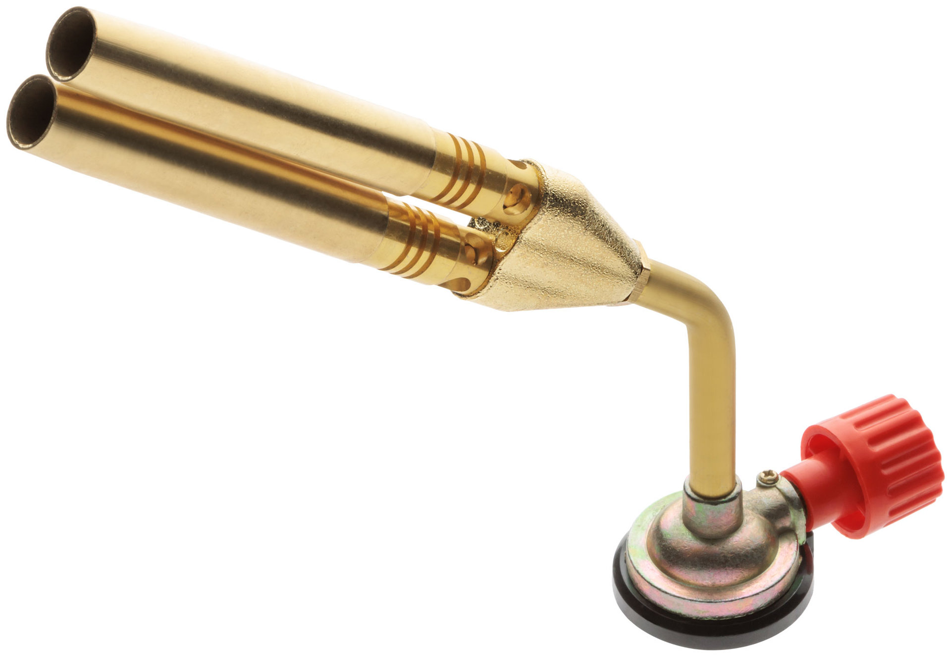 Горелка газовая двойная для стандартного цангового баллона (67630)