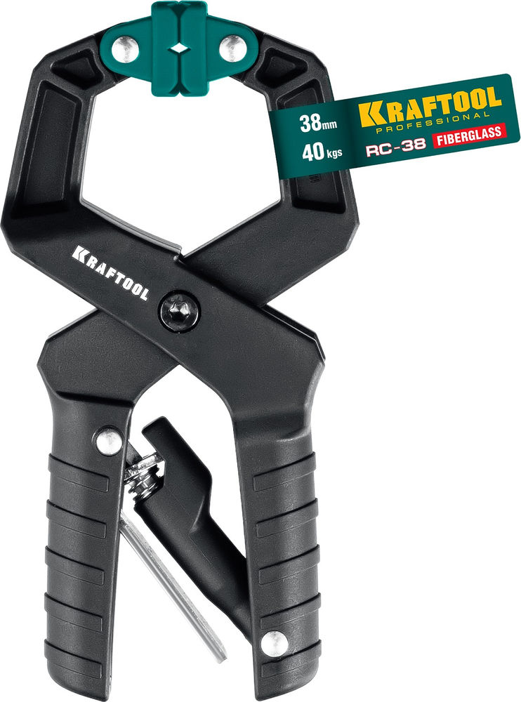 Зажимная струбцина RC-38, 38 х 38 мм KRAFTOOL 32224-04