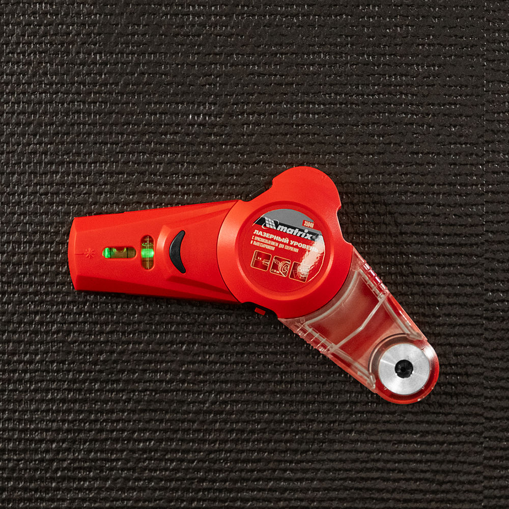 Лазерный уровень с приспособлением для сверления и пылесборником Matrix (35040)