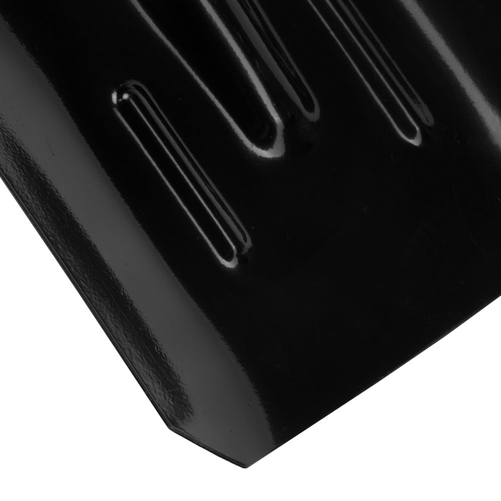 Лопата совковая, 230х280х1400 мм, ребра жесткости, деревянный черенок, (61414)