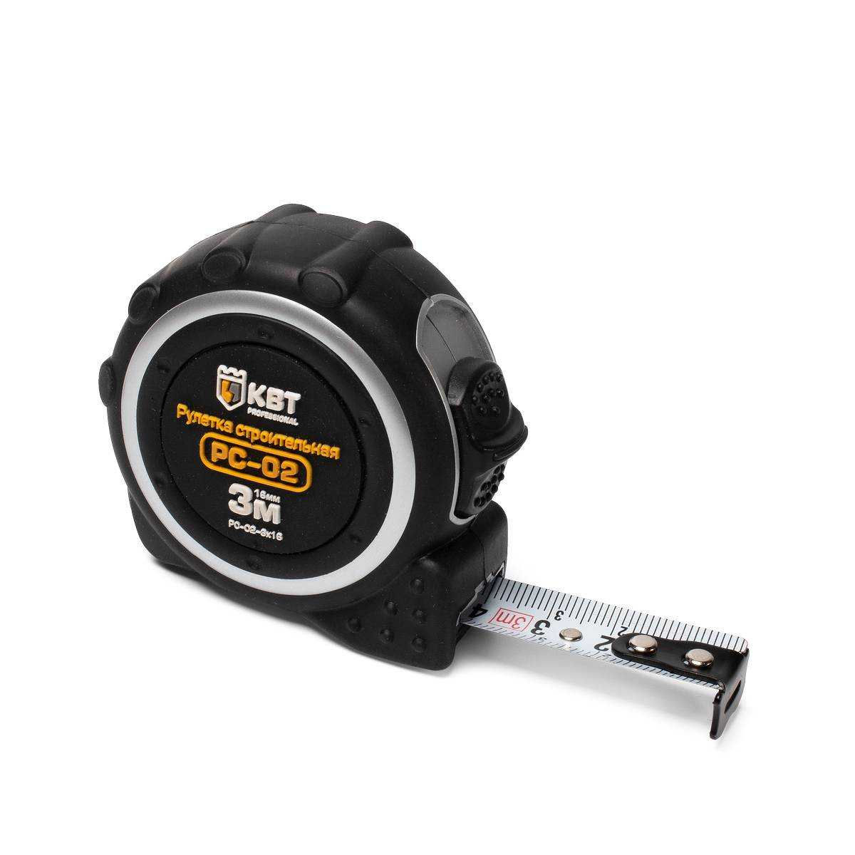 Рулетка строительная РС-02-3х16 (КВТ) 78647