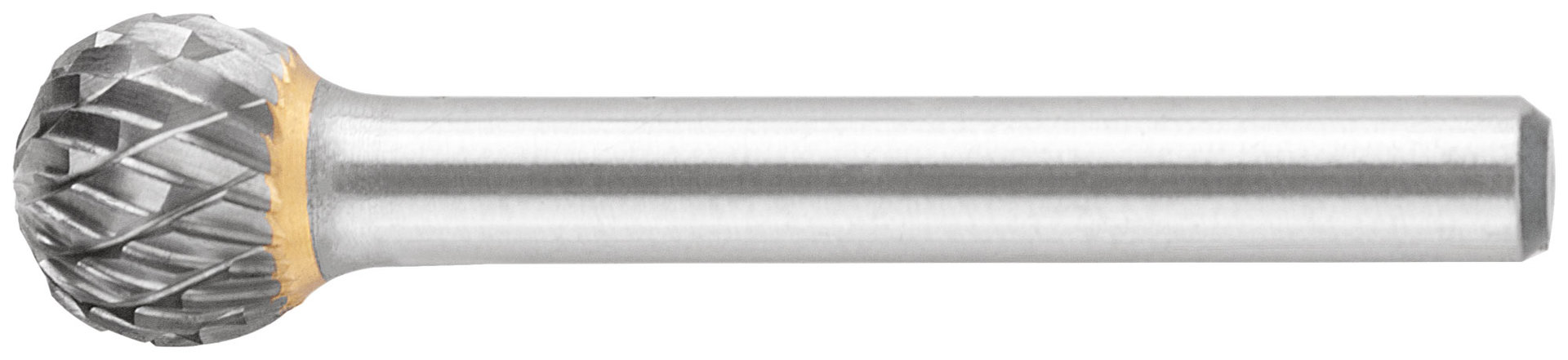 Шарошка карбидная, штифт 6 мм, тип D, сферическая 12х10х55 мм (36613)