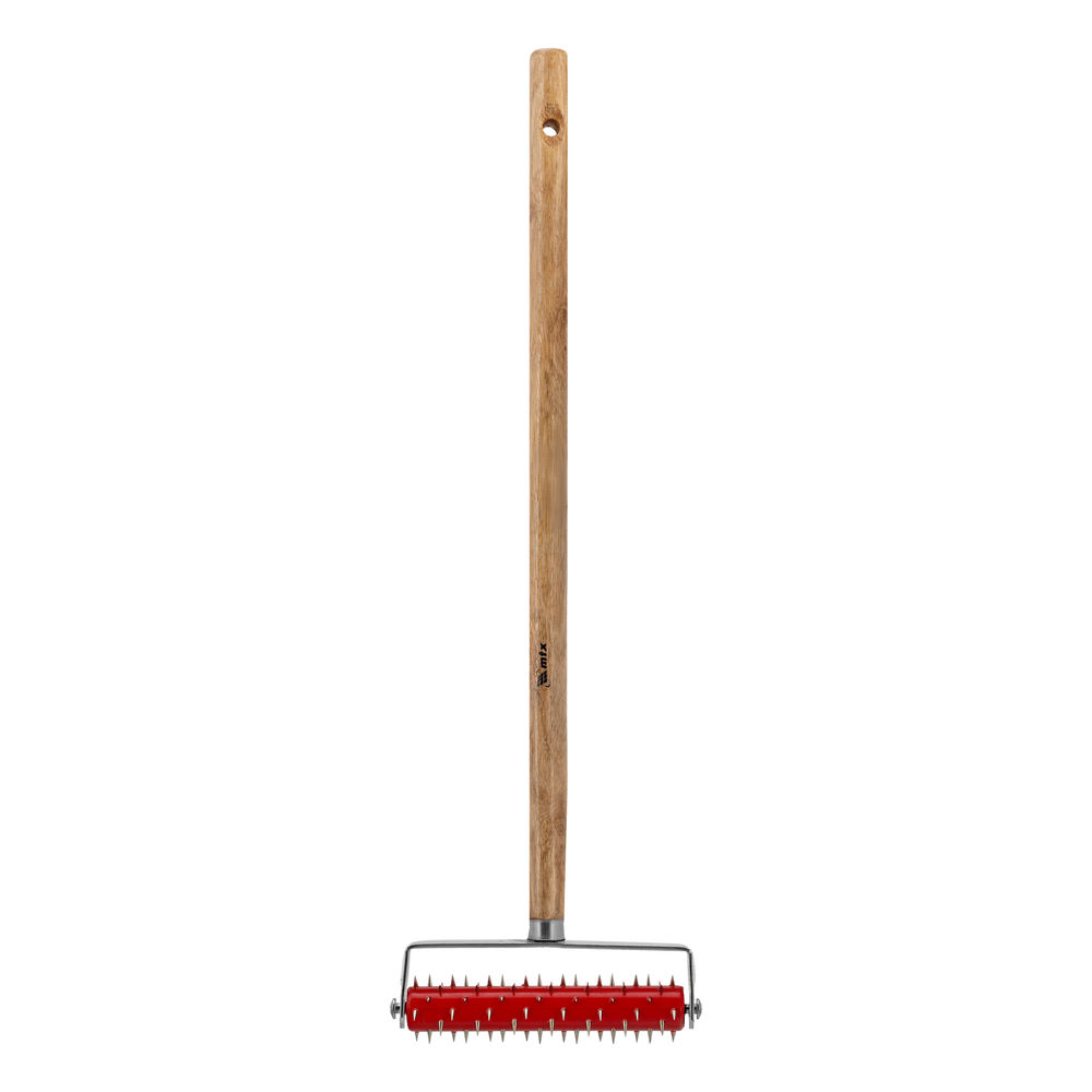 Валик для гипсокартона, 150 мм, игольчатый, деревянная ручка 500 мм MTX (87901)