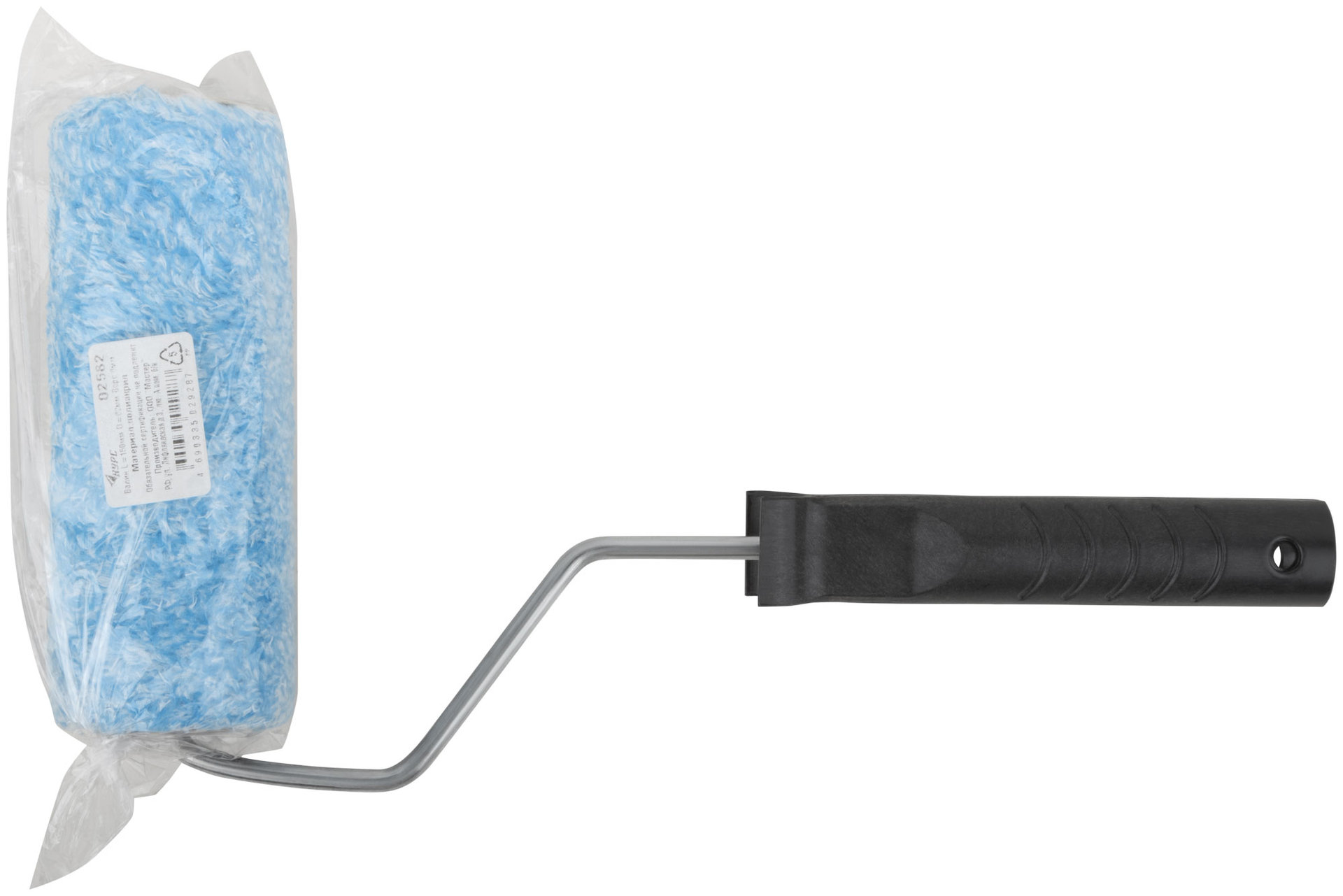 Валик полиакриловый с ручкой 150 мм (02582)