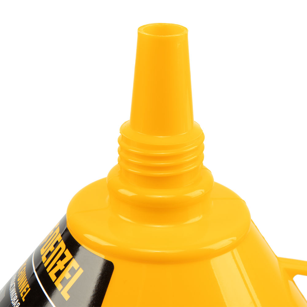 Воронка пластиковая 160 мм с металлическим ситом и гибким наконечником Denzel (537206)