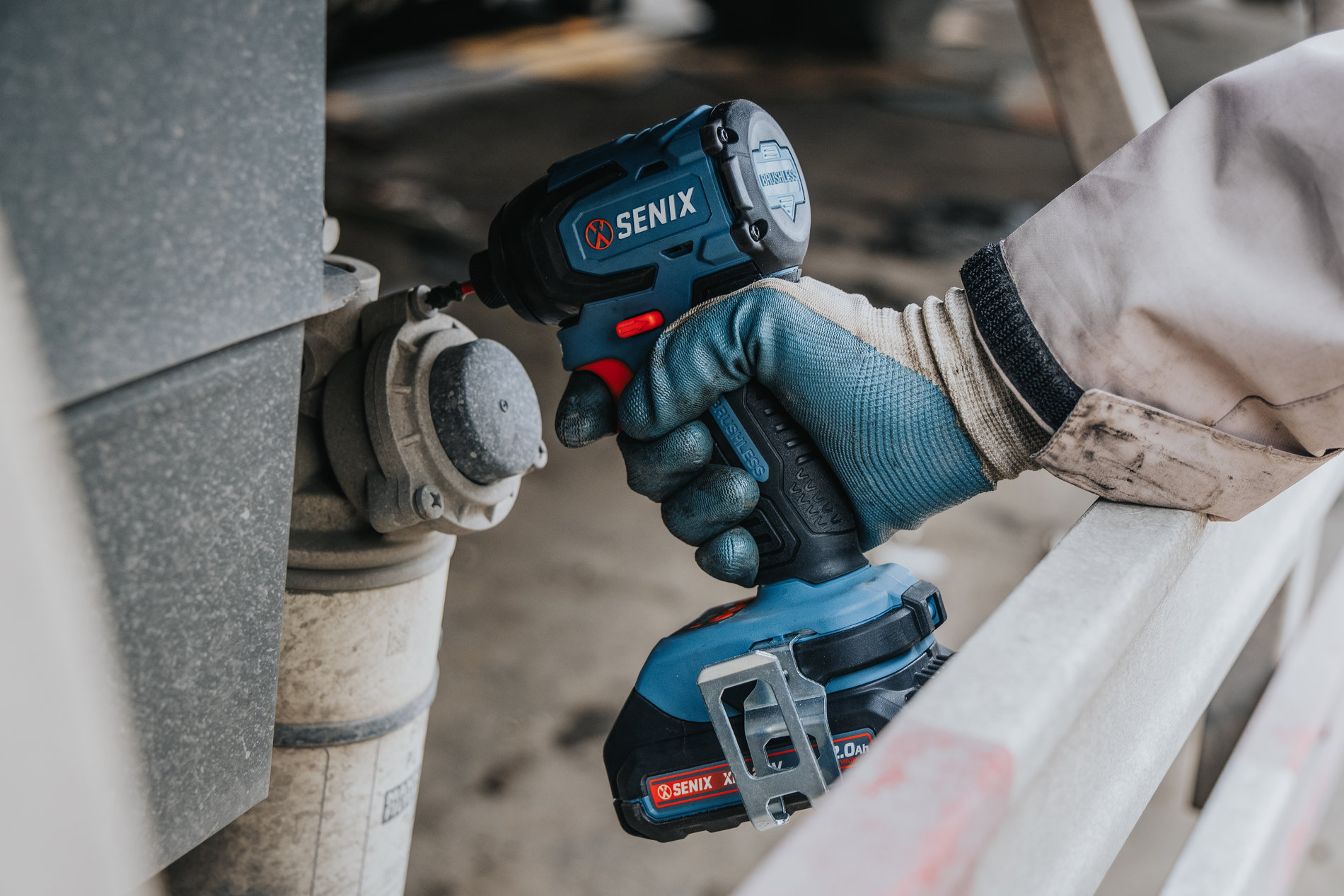 Импульсный шуруповерт, 180Нм, 1х4Ач, ЗУ, кейс X2 20В