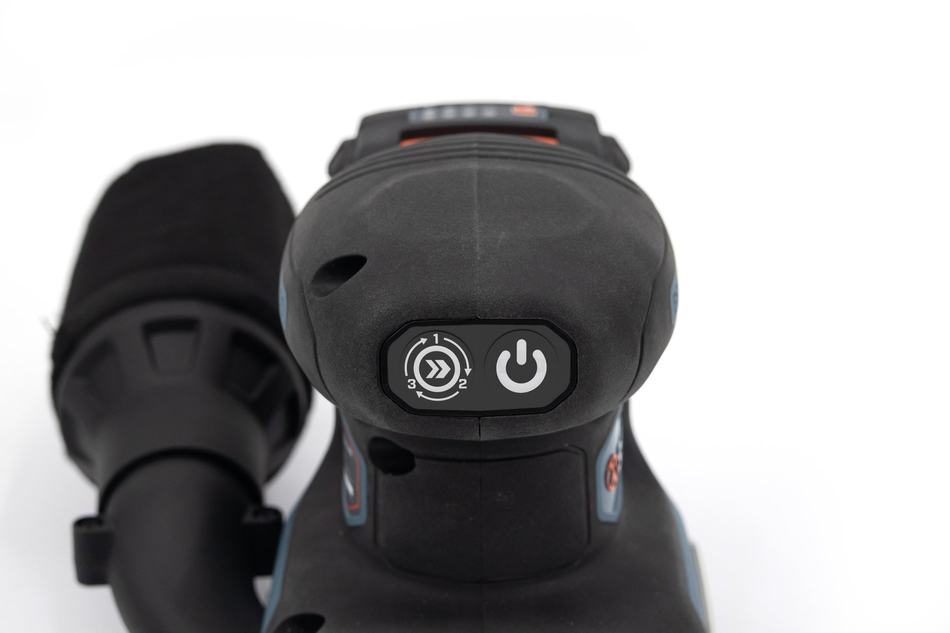 Шлифмашина вибрационная аккумуляторная, бесщ.дв., 125 мм, с 1 АКБ, 1 ЗУ X2 20В