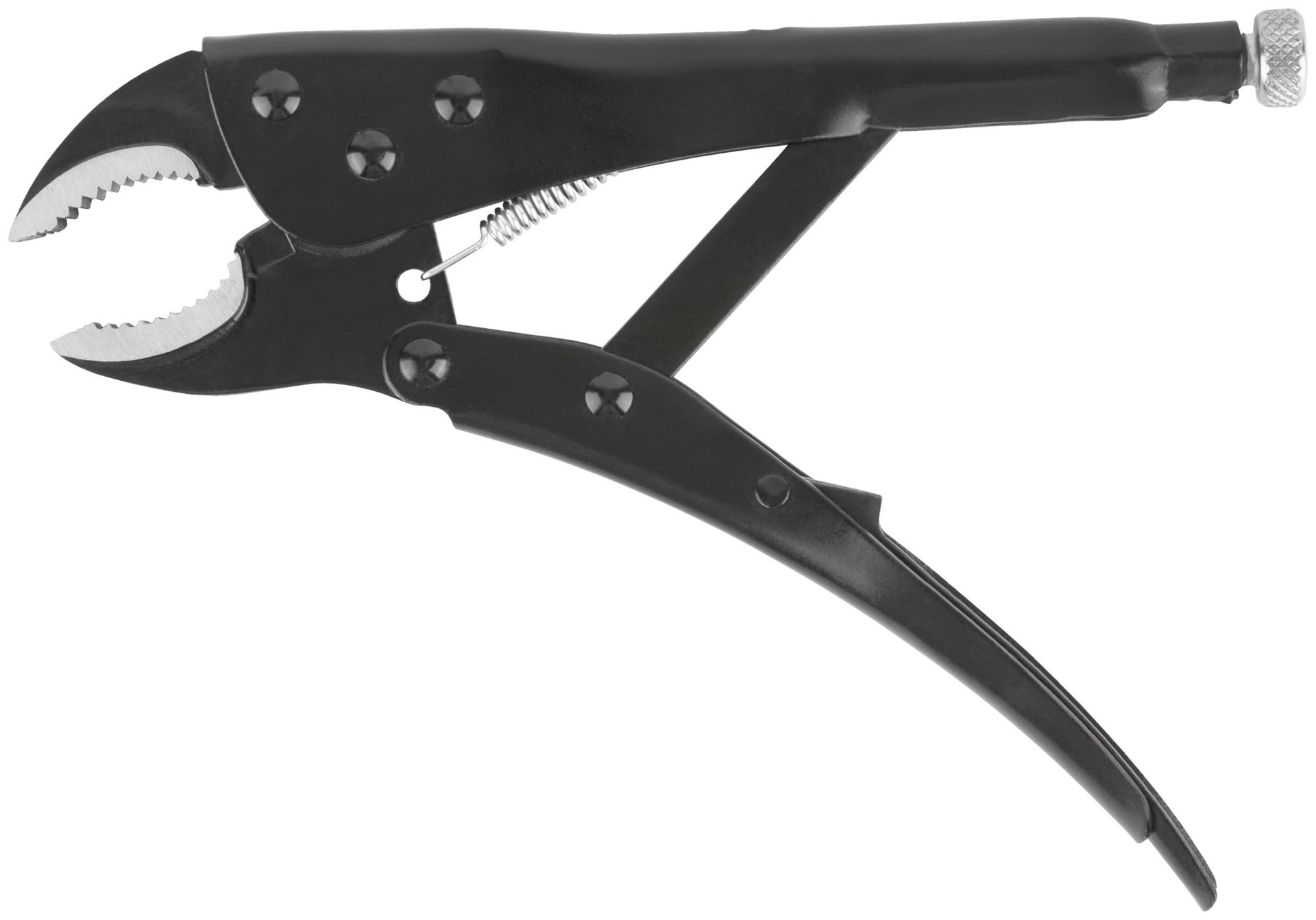 Зажим ручной с фиксатором тип WR черненый 250 мм (52713)