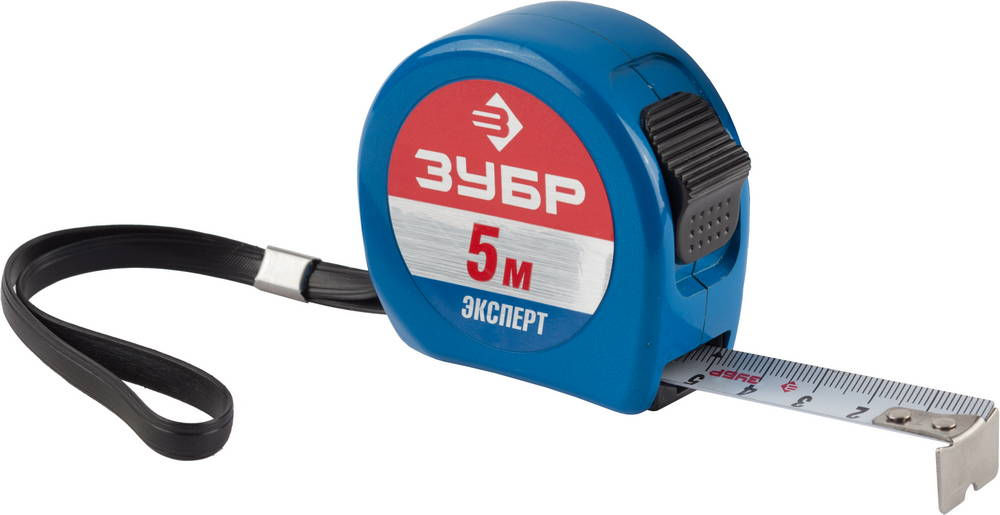 Рулетка ударопрочная Alu+ 5 м ? 19 мм Профессионал ЗУБР 34058-05-19