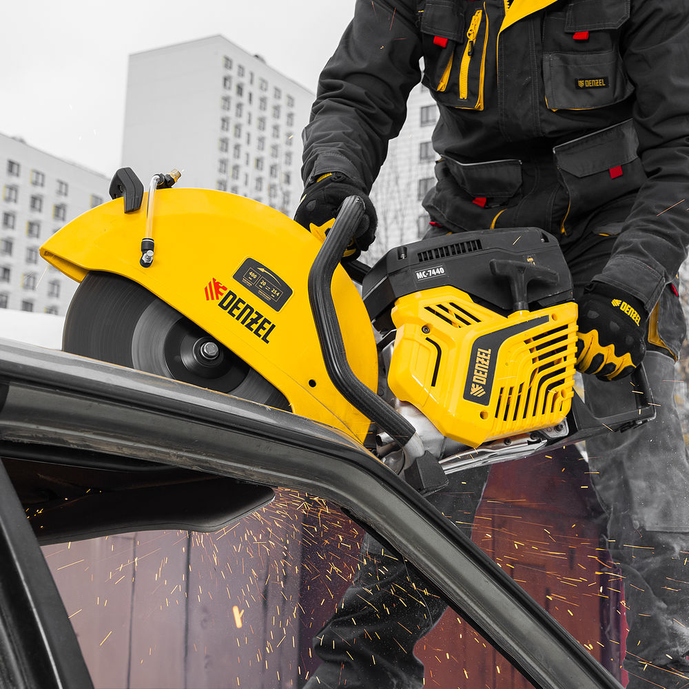 Бензорез МС-7440, 74 см3, диаметр диска 400 мм DENZEL (66302)