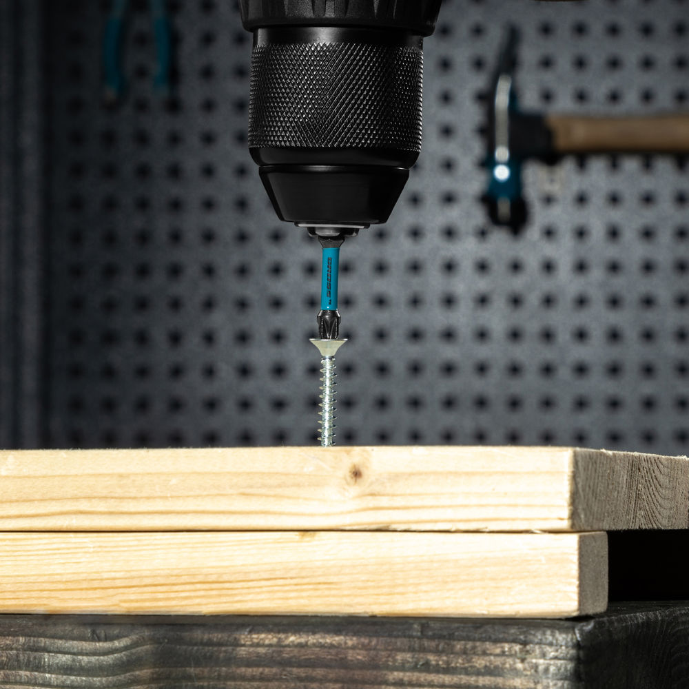 Бита торсионная PZ2 x 50 мм, для ударных шуруповертов, 2 шт. Gross (11488)