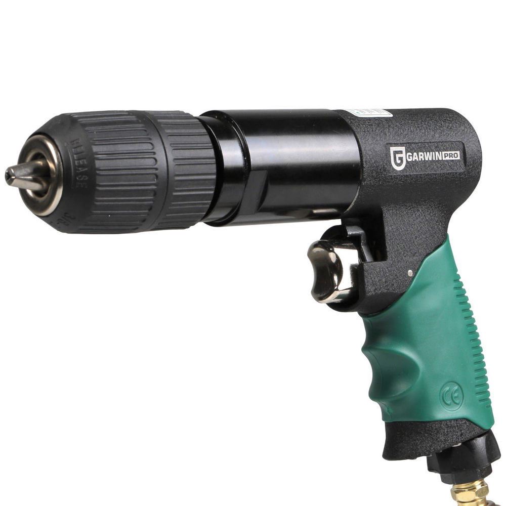 Дрель пневматическая 1/2 13 мм 700 об/мин с реверсом, GARWIN PRO, 802035-12-700