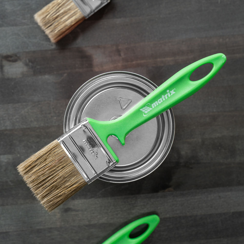 Кисть флейцевая Работы по дереву Color Line 50 х 12 мм Matrix (83373)