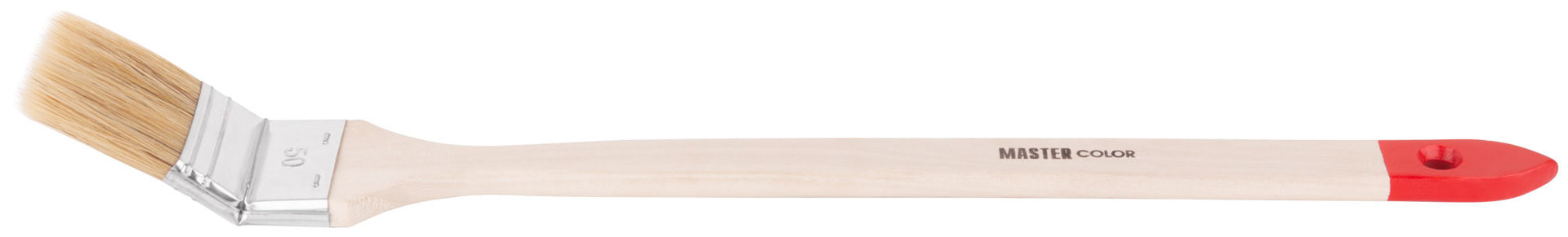 Кисть радиаторная, толщ. 12 мм, натур. щетина, нерж. обжим, дерев. ручка, ширина 50 мм (30-0303)