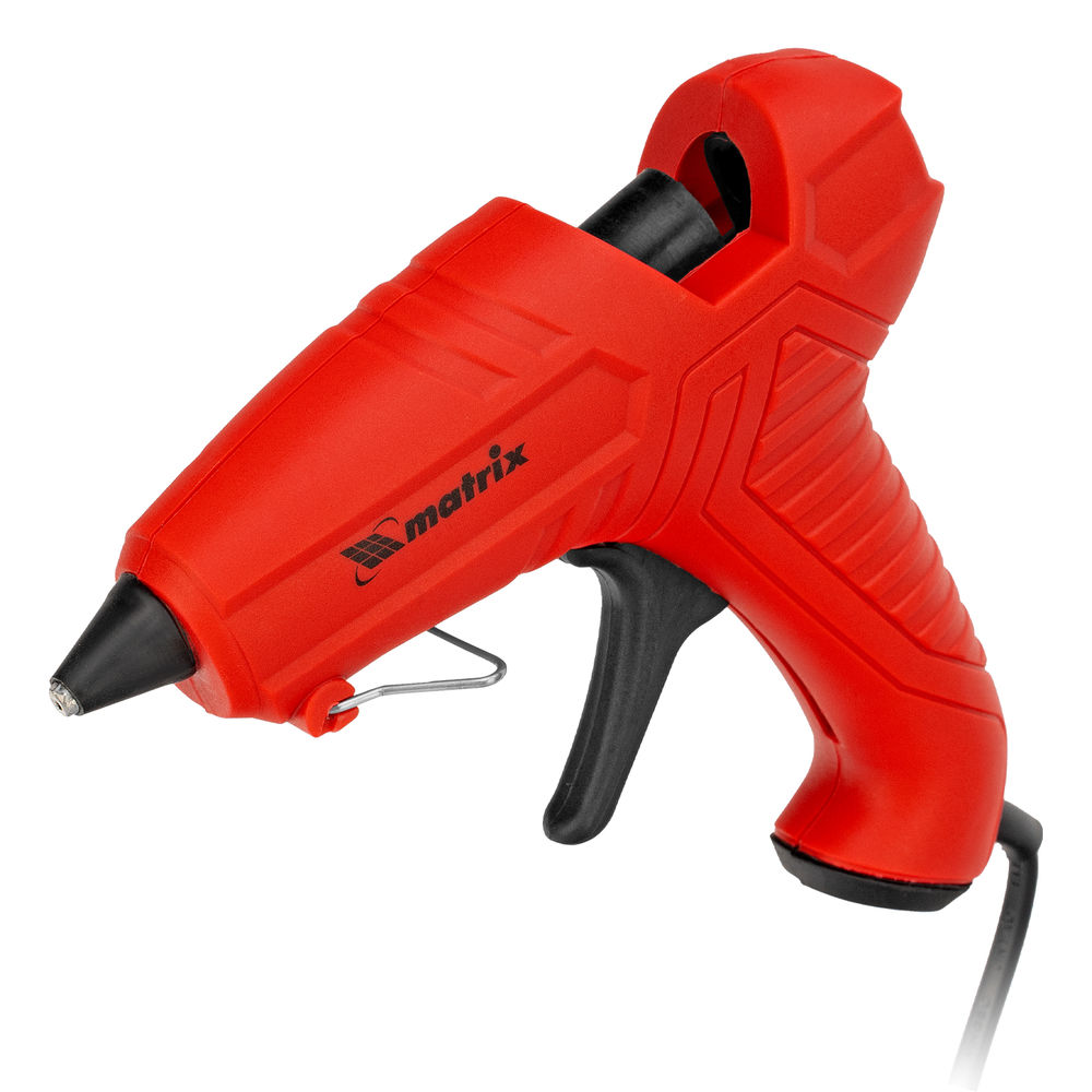 Клеевой пистолет, 11 мм, 25 (80) Вт, 16 г/мин Matrix (93004)