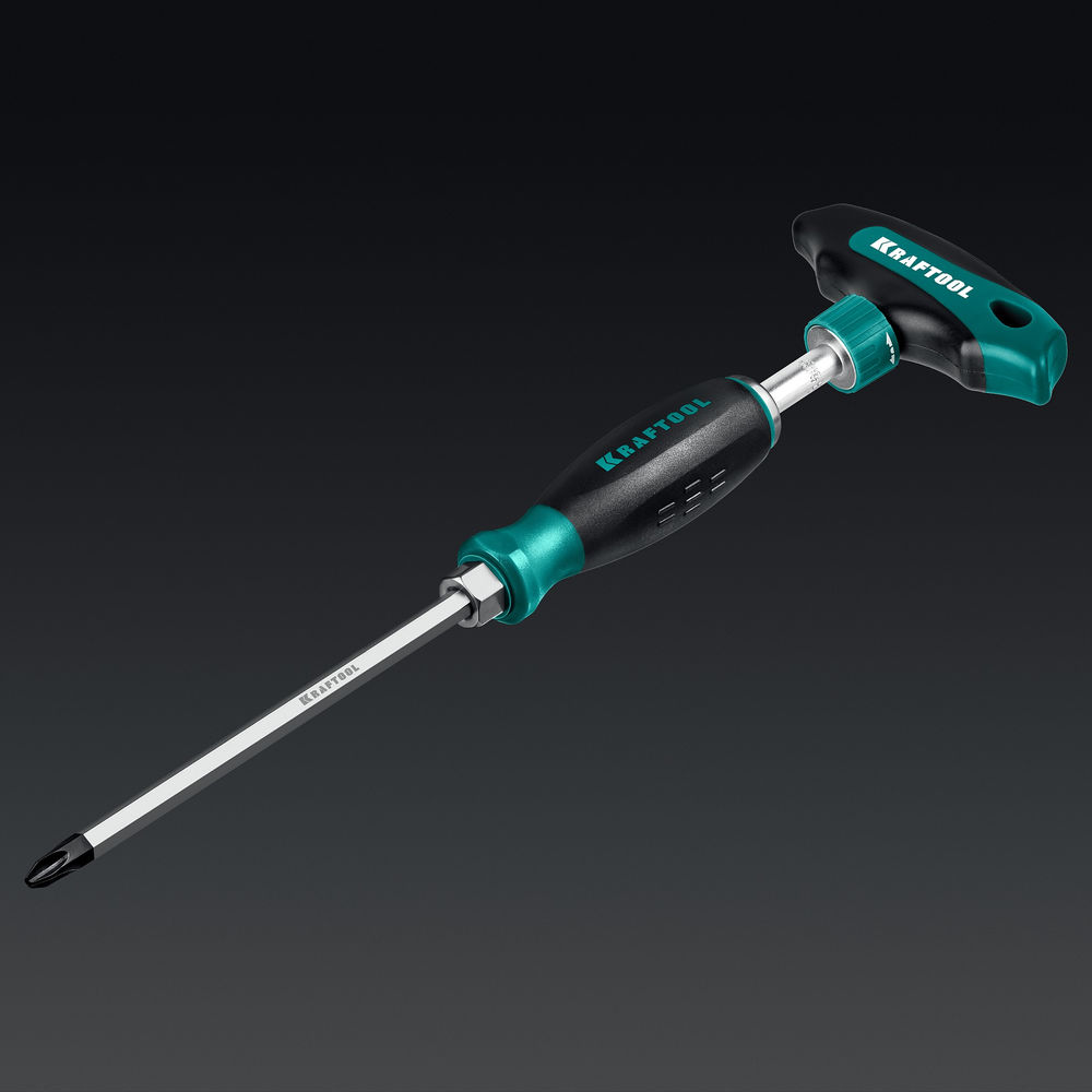 Набор отверток ударных, 13 шт, сквозной стержень Cr-Mo IMPACT KRAFTOOL 25035