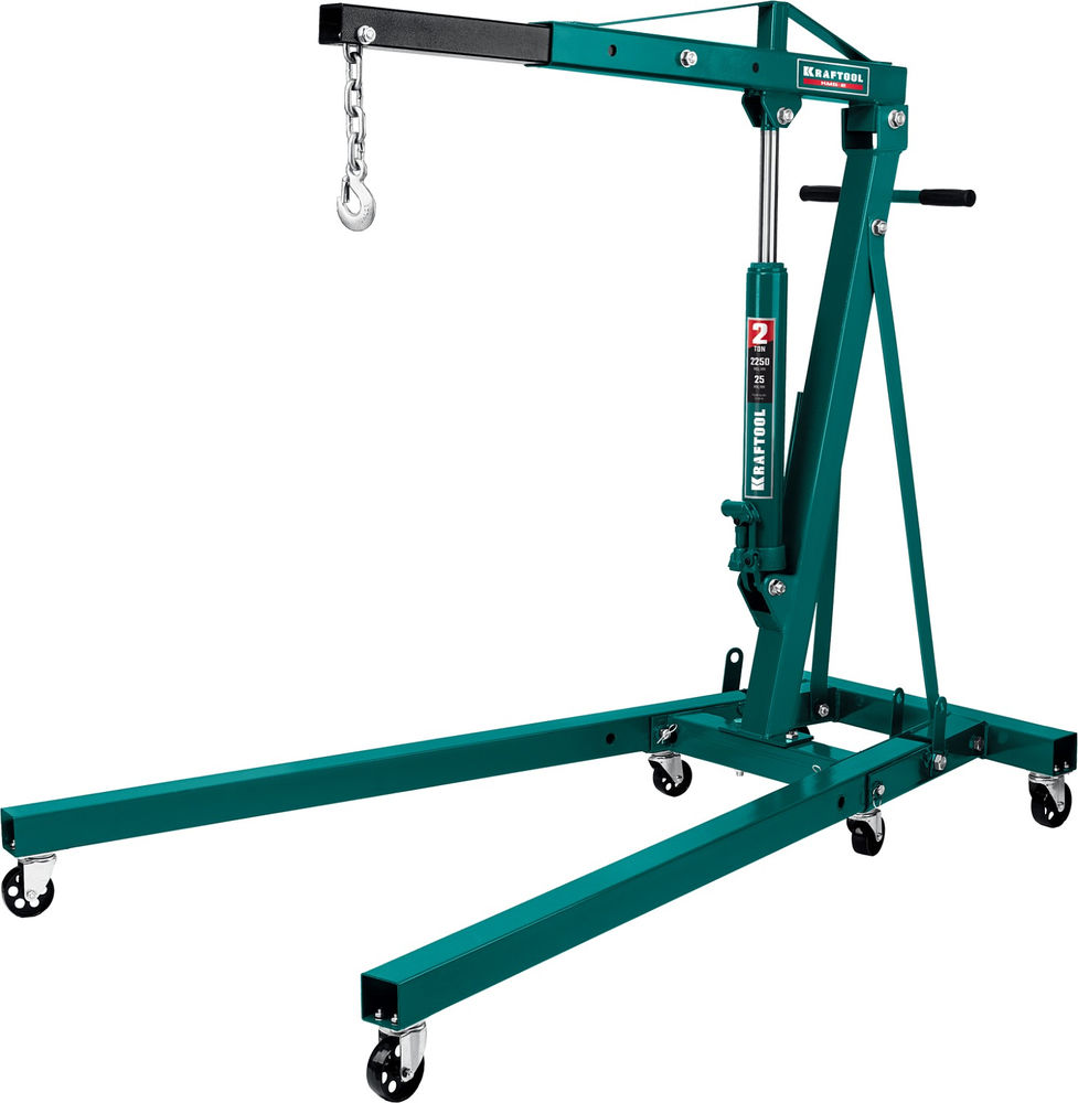 Складной гидравлический кран KMG-2, 2 т, 25 - 2250 мм KRAFTOOL 43411-2