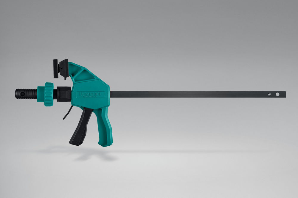 Вертикальная быстрозажимная струбцина пистолетного типа KRAFTFLEX GDH-300/60, в отверстия 20 мм KRAFTOOL 32801