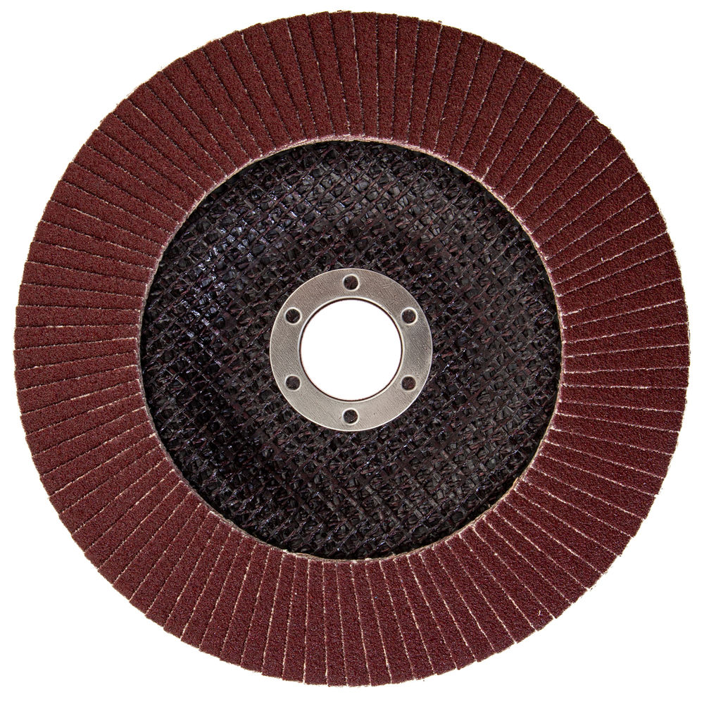 Круг лепестковый торцевой КЛТ-1, зернистость Р 80(16Н) 150 х 22.2 мм, БАЗ (74009)