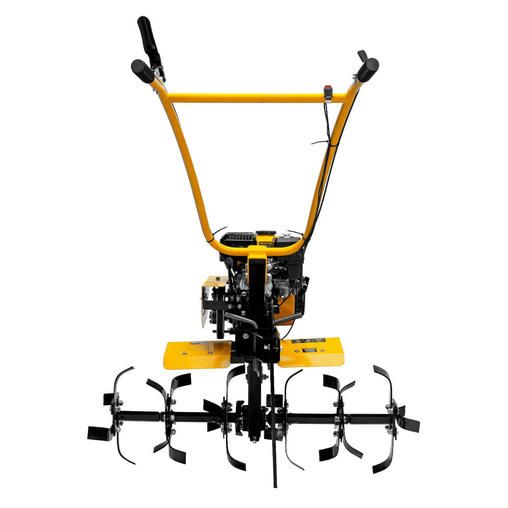 Мотоблок DPT-270SB, 7 л.с., ремен.сцеп, фрез 3х4, ШОМ, без колес, передачи 2В/1Н Denzel (56452)