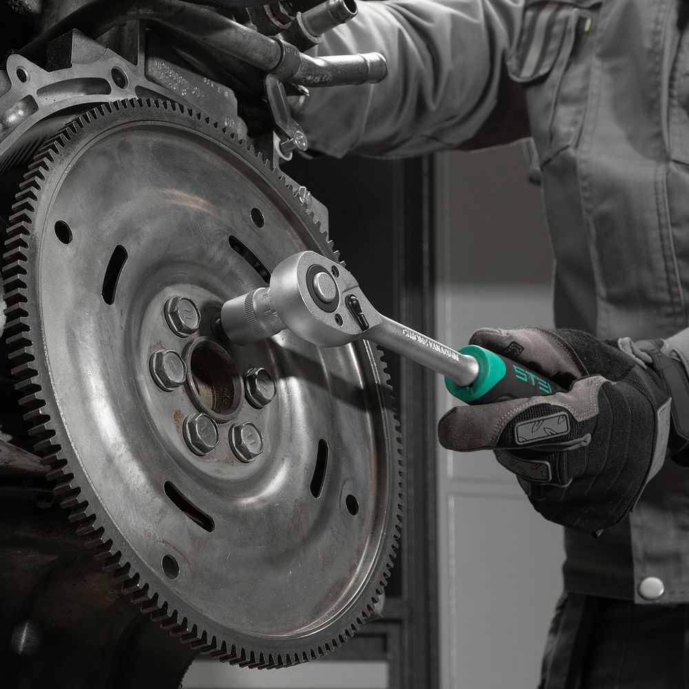 Набор инструментов, 1/2, 1/4, CrV, пластиковый кейс 69 предметов Stels