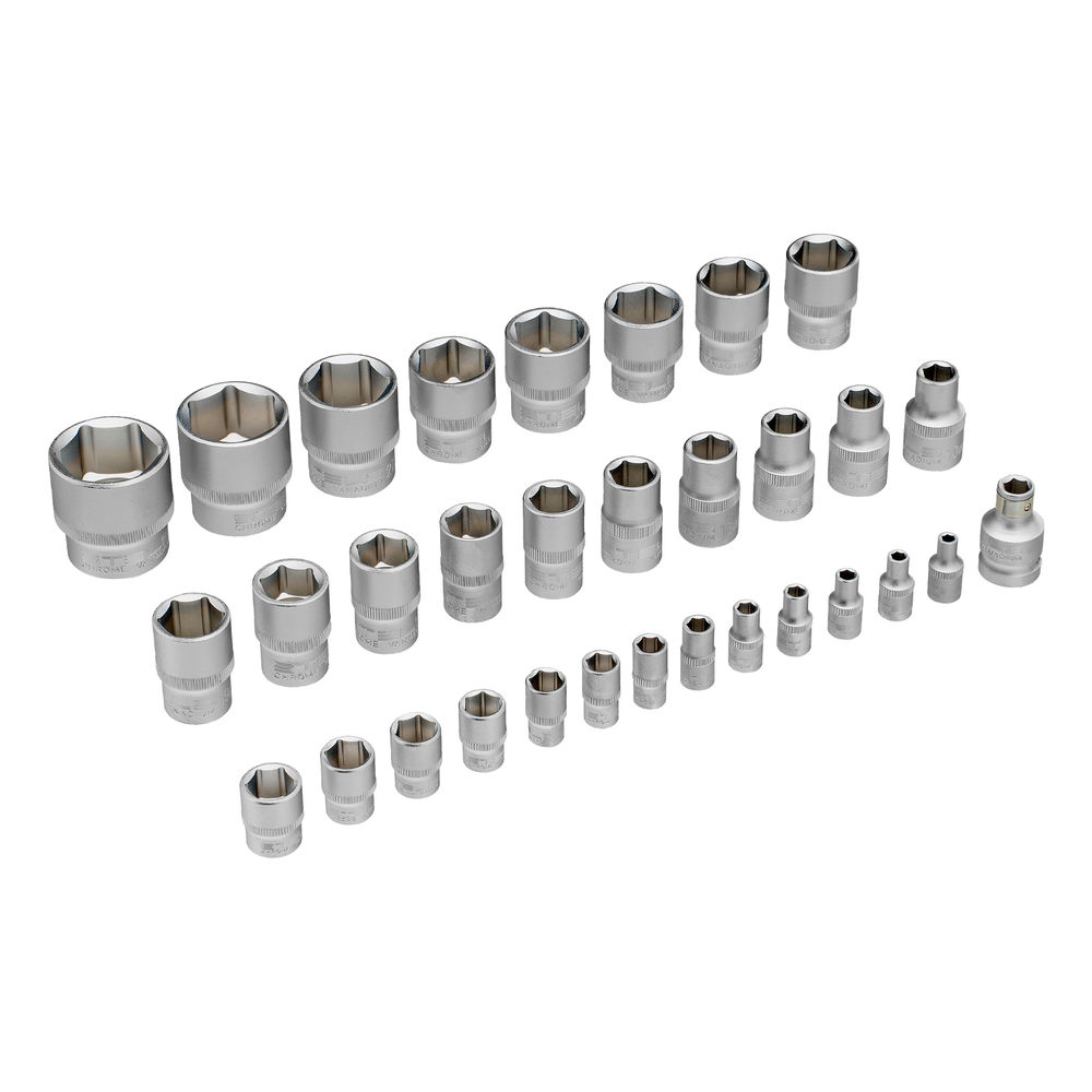 Набор инструментов, 1/2, 1/4, CrV, пластиковый кейс 94 предмета Stels