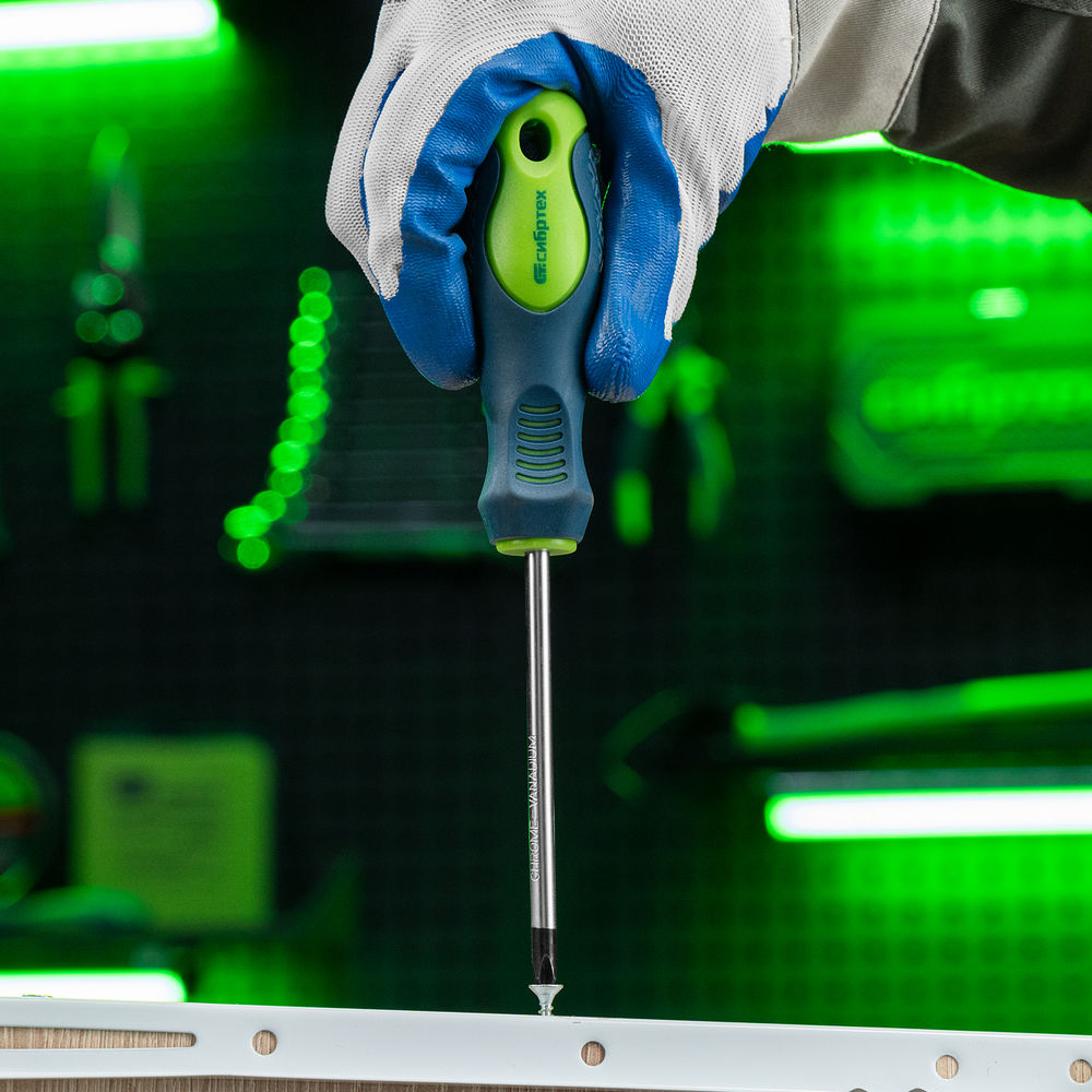 Набор инструментов, 1/2, 1/4, пластиковый кейс 76 предметов Сибртех