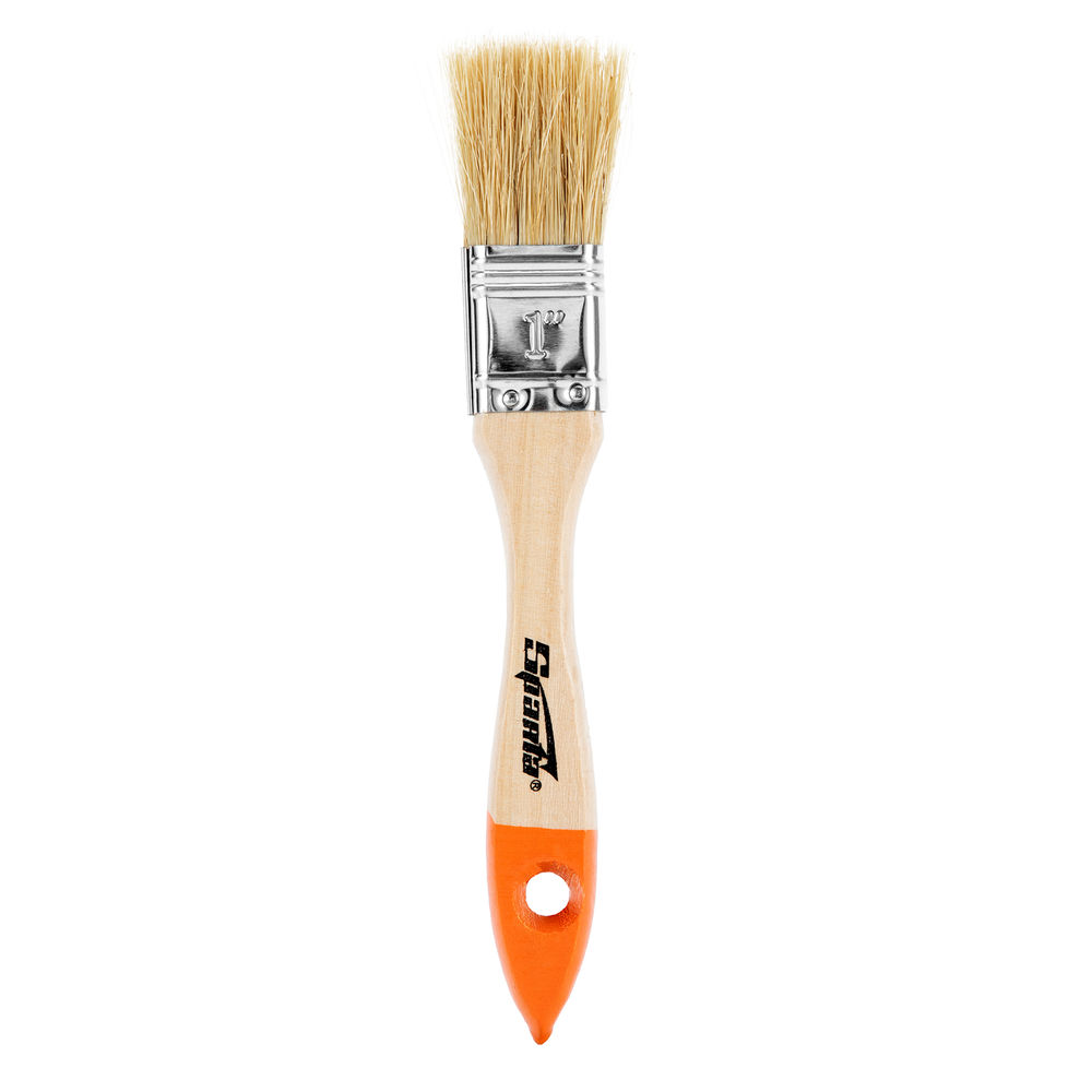 Набор кистей, 6 шт, плоские: 3/4 (20 мм), 1 (25 мм), 1 1/2 (38 мм), круглые: №1 (15 мм), №2 (20 мм), для декора: №11 Sparta (841145)