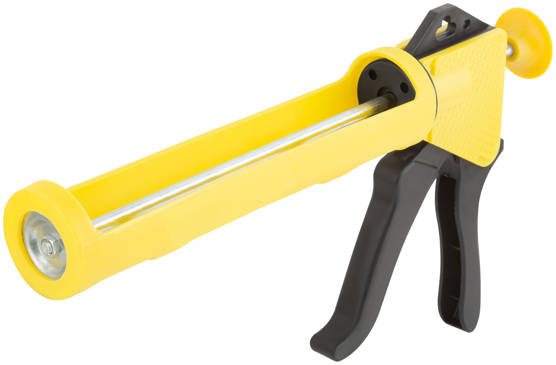 Пистолет для герметика 225 мм полукорпусной, полипропиленовый корпус (14238)